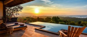 Villa di Bali dengan Panorama Sunset