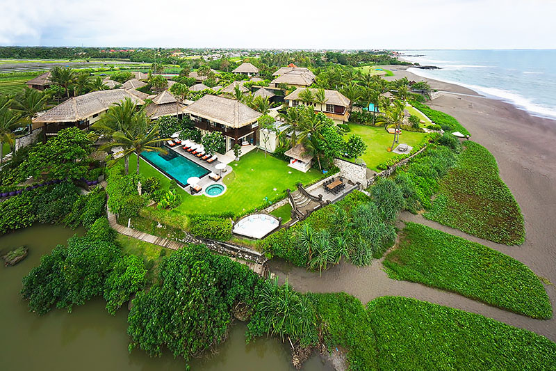 Foto Aerial Villa Ambra Canggu Bali