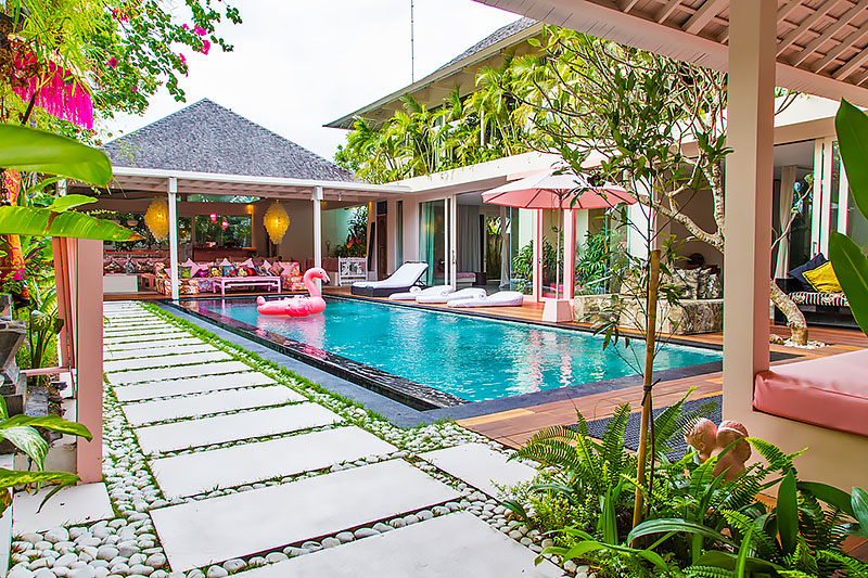 Eksterior Villa A-Mar Canggu Bali