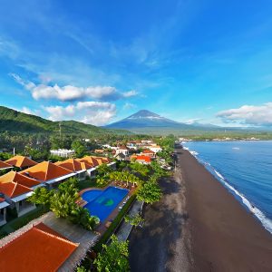 Rekomendasi Hotel di Amed Bali Seamount Hotel.