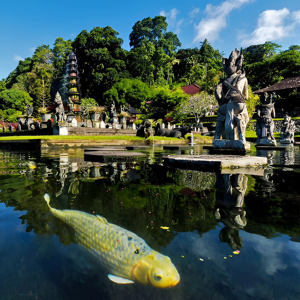 Paket Tour ke Tempat Wisata Tirta Gangga, Taman Air di Bali Timur