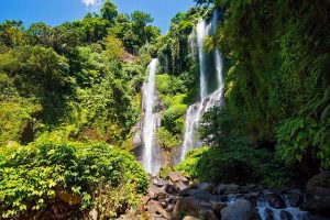 Sekumpul Waterfall di Bali Utara